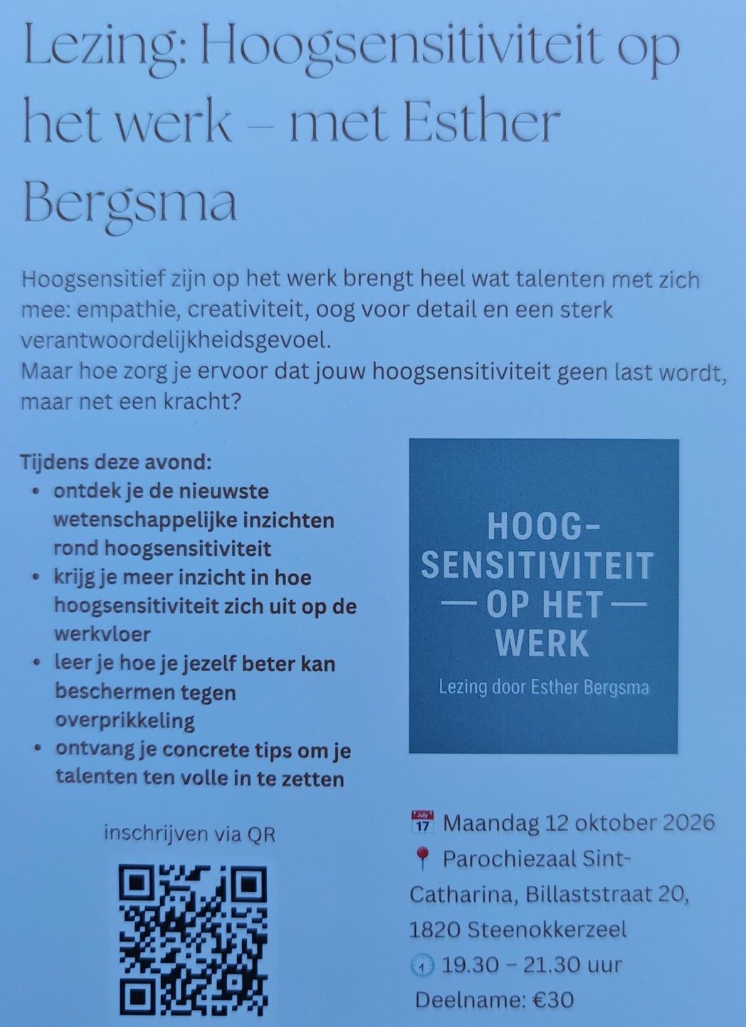 Esther Bergsma - 12 oktober 2026